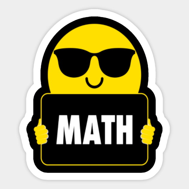 Math Emoji Sunglasses Mathematics Tee Math Emoji Sunglasses